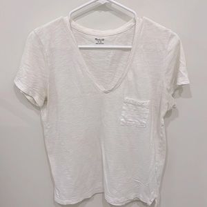 Madewell V-Neck Pocket-Tee